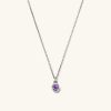 Sia Birthstone Pendant Necklace