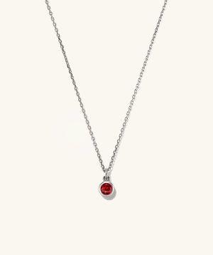 Sia Birthstone Pendant Necklace
