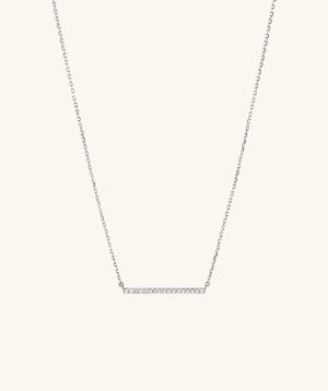 Linear Diamond Necklace